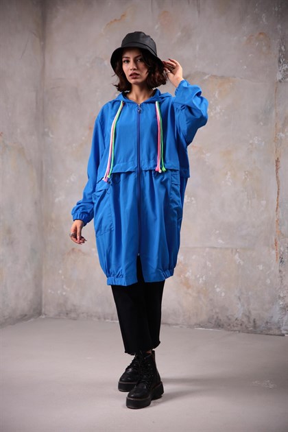 Purple Rainbow Raincoat - Saman Butik | Shop Online Purple Rainbow Raincoat