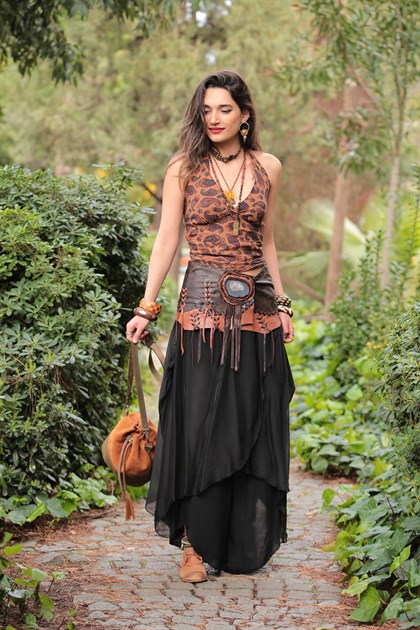 Siyah Kelebek İpek Şalvar - Şaman Butik  - Bohem Giyim ve Aksesuar | Kadın & Erkek Siyah Kelebek İpek Şalvar