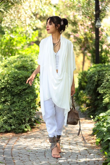 Beyaz Judith Tunik - Şaman Butik - Bohem Giyim ve Aksesuar | Kadın & Erkek Beyaz Judith Tunik
